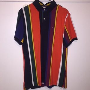 Tommy Hilfiger Vertical Striped Polo